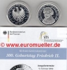 10 Euro Gedenkm�nze Deutschland 2012 Friedrich II. PP
