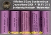 5 Rollen 2 Euro Sonderm�nze Deutschland 2006