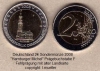 2 Euro Sonderm�nze Deutschland 2008 F Fehlpr�gung (Hamburg)