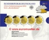 5x 2 Euro Sonderm�nze Deutschland 2012 Bayern ADFGJ PP