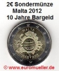 2 Euro Sonderm�nze Malta 2012 Bargeld