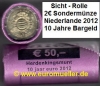 Rolle Niederlande 2 Euro Sonderm�nze 2012 Bargeld