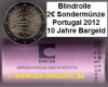 Rolle 2 Euro Sonderm�nze Portugal 2012 Bargeld Blindrolle