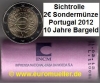 Rolle 2 Euro Sonderm�nze Portugal 2012 Bargeld Sichtrolle