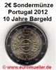 2 Euro Sonderm�nze Portugal 2012 Bargeld