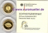 20 Euro Goldm�nze Deutschland 2011