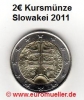 Slowakei 2 Euro Kursm�nze 2011