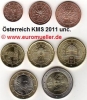 �sterreich KMS 2011 lose / unc.